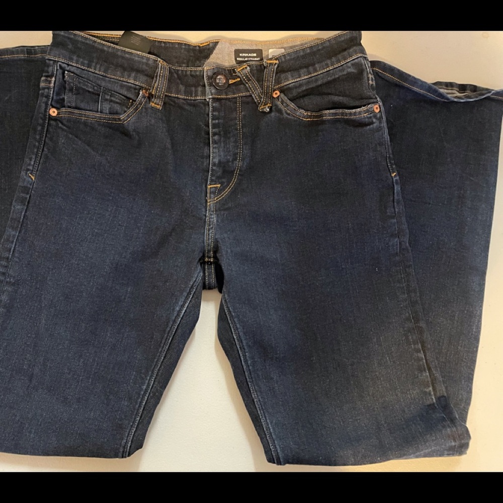 Volcom Kinkade Regular Straight Jeans Size 30